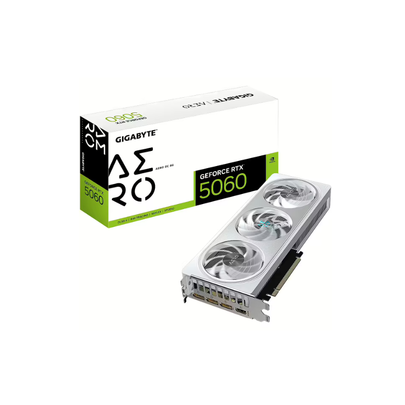 Gigabyte GeForce RTX 5060 AERO OC Video Card 8GB GDDR7