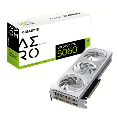 Gigabyte GeForce RTX 5060 AERO OC Video Card 8GB GDDR7
