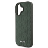 DKNY PU Leather Grid Pattern Magsafe Case for Apple iPhone 16