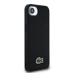 Lacoste Iconic Petit Pique Woven Logo MagSafe Case for Apple iPhone 16e
