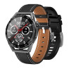 Rubicon RNCE88-1 Smartwatch with Silicone Strap + Leather Strap / black