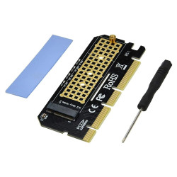 Savio AK-41 PCI-E x4/x8/x16 Expansion card adapter M.2 NVMe