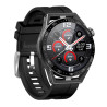 Rubicon RNCE88-1 Smartwatch with Silicone Strap + Leather Strap / black