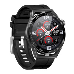 Rubicon RNCE88-2 Smartwatch with Silicone Strap + Bracelet / black