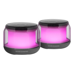 Mars Gaming MSAURA USB DSP Stereo PC Speaker 15W / RGB / Bluetooth 5.3