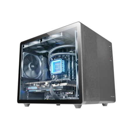 Mars Gaming MCMPRO Professional Compact PC Case mATX (Double Chamber)