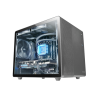 Mars Gaming MCMPRO Professional Compact PC Case mATX (Double Chamber)