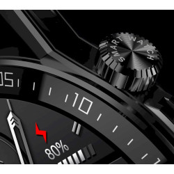 Rubicon RNCE88-2 Smartwatch with Silicone Strap + Bracelet / black