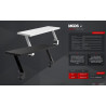 Mars Gaming MGDSW Monitor Riser Stand 60x20cm