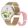 Rubicon RNCF02-2 Smartwatch / gold-pink strap