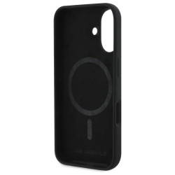Karl Lagerfeld Liquid Silicone K&CH Heads MagSafe Case for Apple iPhone 16