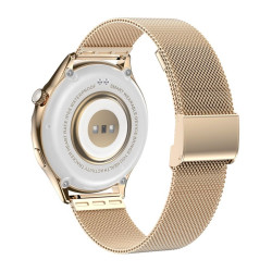Rubicon RNCF02-2 Smartwatch / gold-pink strap
