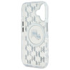 Karl Lagerfeld Hard IML Monogram Karl&Choupette Head MagSafe Case for Apple iPhone 16