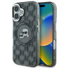 Karl Lagerfeld Hard IML Monogram Karl&Choupette Head MagSafe Case for Apple iPhone 16