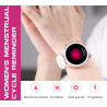 Rubicon RNCF02-2 Smartwatch / gold-pink strap