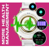 Rubicon RNCF02-2 Smartwatch / gold-pink strap