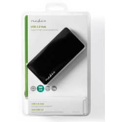 Nedis UHUBU2430BK USB Hub 4-Port USB 2.0