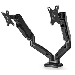 Nedis MMDOSGS110BK Desk Monitor Mount 15-32"