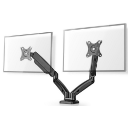 Nedis MMDOSGS110BK Desk Monitor Mount 15-32"