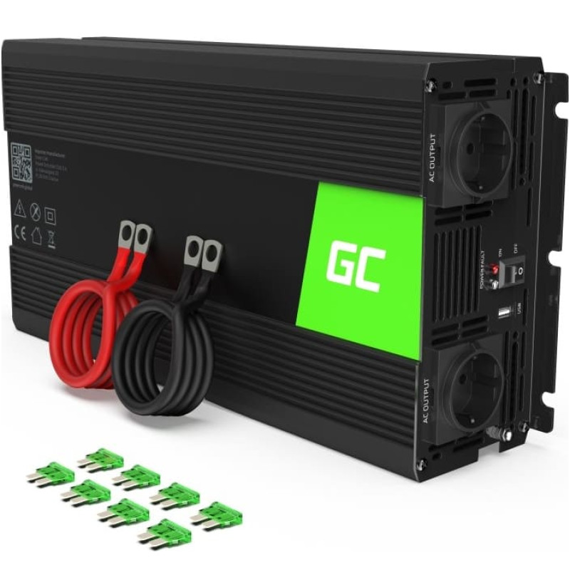 Green  Cell INV22 Pure Sine Wave 1500 W Inverter