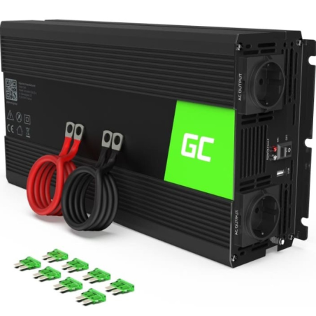 Green  Cell INV22 Pure Sine Wave 1500 W Inverter