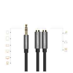 Ugreen Audio splitter 3.5 mm Dual‑Headphone 20cm