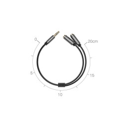 Ugreen Audio splitter 3.5 mm Dual‑Headphone 20cm