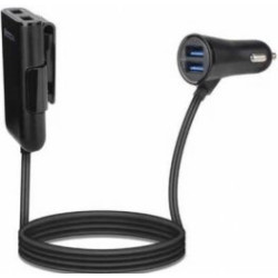 Gembird ACT-U4CAR-02 Multi-Port car charger 24W