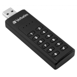 Verbatim 49429V USB drive with keypad and encryption 128GB