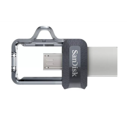 SanDisk Ultra Dual Drive Go Flash drive with dual connectors USB-C and USB-A / 256 GB