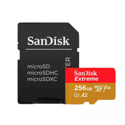 SanDisk Extreme PLUS Memory card SDXC / 256 GB