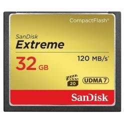 SanDisk Extreme CompactFlash Memory card 32GB