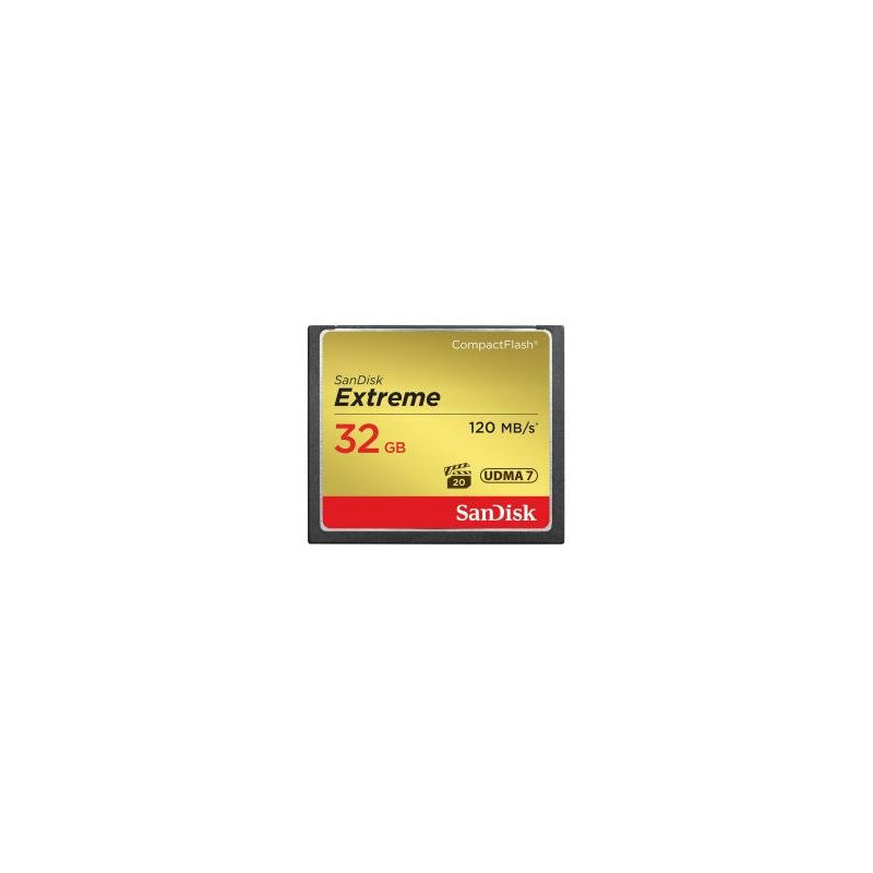 SanDisk Extreme CompactFlash Memory card 32GB