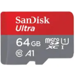 SanDisk Ultra microSDXC Memory Card 64GB