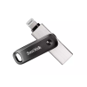 SanDisk iXpand Flash Drive Go Dual-Connector Flash Drive for iPhone & PC / 64GB