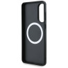 BMW Leather Oversized Stripes MagSafe Back Case for Samsung Galaxy S25 Edge