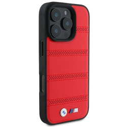 BMW M Perforated And Stitched Line MagSafe Hardcase for Apple iPhone 16 Pro