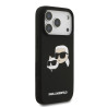 Karl Lagerfeld Liquid Silicone Double Heads MagSafe Case for Apple iPhone 17 Pro