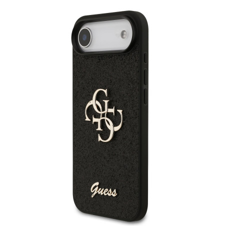 Guess PU Fixed Glitter 4G Metal Logo Case for Apple iPhone 17 Air