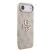 Guess PU 4G Metal Logo Strap Case for Apple iPhone 17 Air Pink