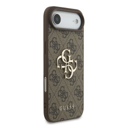 Guess PU 4G Metal Logo Strap Case for Apple iPhone 17 Air