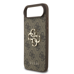 Guess PU 4G Metal Logo Strap Case for Apple iPhone 17 Air