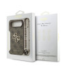 Guess PU 4G Metal Logo Strap Case for Apple iPhone 17 Air