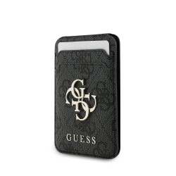 Guess 4G Metal Logo MagSafe Cardslot Stand Black