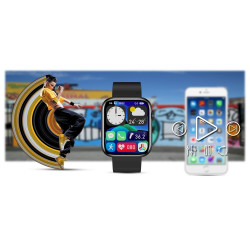 Gravity GT3-3 Smartwatch for Women / black