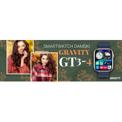 Gravity GT3-4 Smartwatch / pink/navy