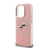 Karl Lagerfeld IML K&CH Heads Repeated Logo MagSafe Case for Apple iPhone 15 Pro Max