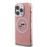 Karl Lagerfeld IML K&CH Heads Repeated Logo MagSafe Case for Apple iPhone 15 Pro
