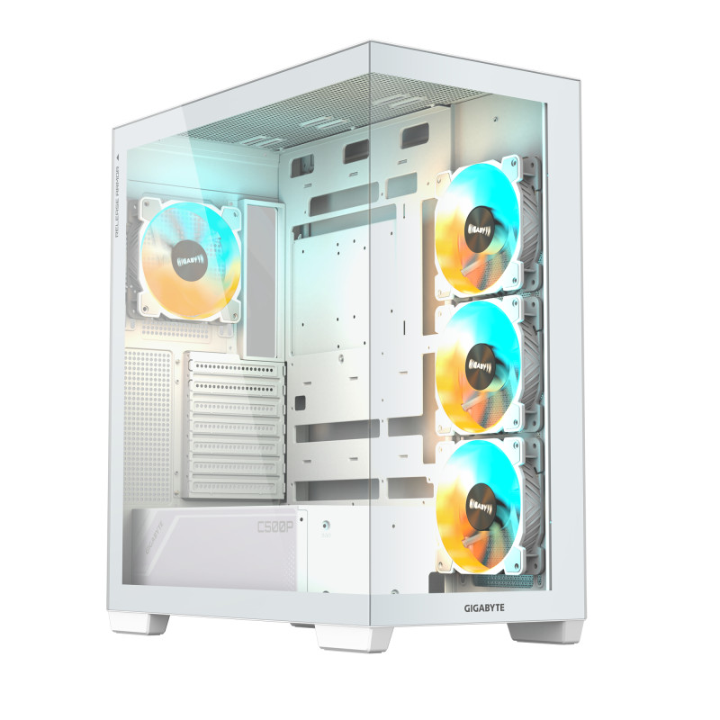 GIGABYTE C500 PANORAMIC STEALTH „Midi Tower“ Balta