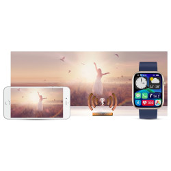 Gravity GT3-4 Smartwatch / pink/navy